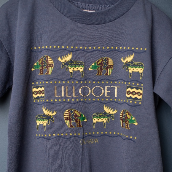 2/$20- VINTAGE Lillooet graphic t-shirt - Picture 2 of 3